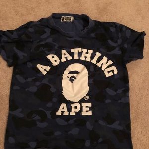 Blue Bape Tee